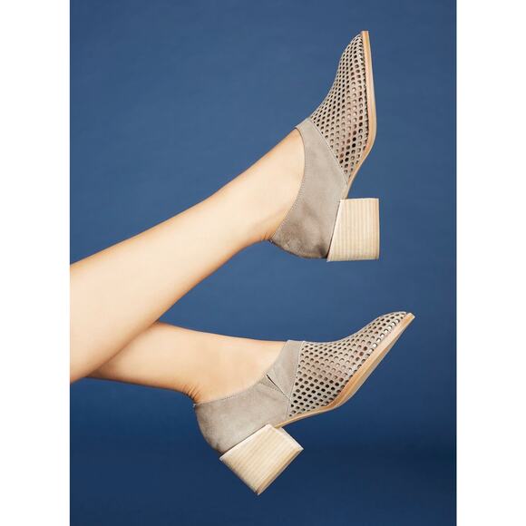 Jeffrey Campbell Shoes - Jeffery Campbell Branwen Perforated Booties Sz. 8